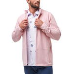 Si Travis Mathew ay umalis sa golf jacket - Heather Blush