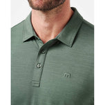 Travis Mathew Heater Pro Golf Polo Shirt - Balsam Green