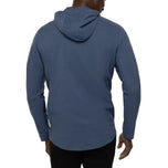 Travis Mathew Sip at Savor Golf Quarter Zip - Heather Peacoat