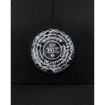 Travis Mathew The Patch Floral Cap - Hitam