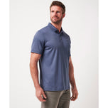 Travis Mathew The Zinna 2.0 Golf Shirt - Mood Indigo/Vintage Indigo