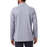 Na -upgrade ni Travis Mathew ang Golf Quarter Zip - Heather Grey
