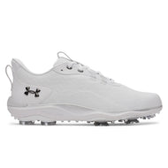 Under Armour Drive Pro Clone Golf Shoes - White/White