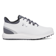 Kasut Golf Medal Under Armor Drive - White/Titan Grey