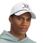Under Armour Drive 中绳高尔夫球帽 - 白色