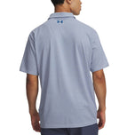 Under Armour Match Play Polo Golf Shirt - Puti/Asul