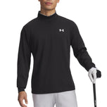 Under Armor Matchplay 1/4 Zip Golf Pullover - Hitam
