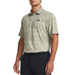 Under Armor Playoff 2.0 Jacquard Golf Polo Shirt - Grove Green/Olive Tint