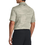 Under Armor Playoff 2.0 Jacquard Golf Polo Shirt - Grove Green/Olive Tint