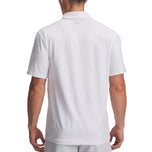 Under Armor Playoff 3.0 Polo Polo Golf Shirt - White/Halo Grey