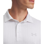 Under Armor Playoff 3.0 Polo Polo Golf Shirt - White/Halo Grey