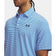 Under Armour Playoff 3.0 Stripe Polo Golf Shirt - Blue Atlantis/White