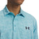 Under Armour Playoff 3 Print Golf Polo Shirt - Asul/Navy