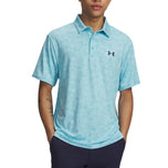Under Armour Playoff 3 Print Golf Polo Shirt - Asul/Navy