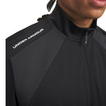 Under Armour Short Sleeve Drive Wind Golf 1/4 Zip - Hitam