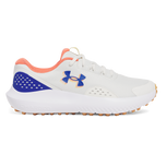 Under Armour Surge Spikeless Golf Shoes - White Clay/Royale