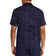 Sa ilalim ng Armor Playoff Geo Jacquard Golf Polo Shirt - Hatinggabi Navy