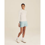 Baju Polo Golf Venus Wanita Malbon Lengan Panjang - Putih