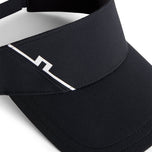 J.Lindeberg 女式 Yaden 高尔夫遮阳板 - 黑色