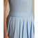 RLX Ralph Lauren Women's 4 -Way Stretch Pleated Golf Skort - Cold Spring/Ceramic White