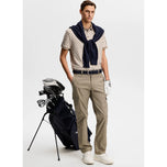 J.Lindeberg Tour Tech 印花高尔夫 Polo 衫 - Bridge Stack Brindle