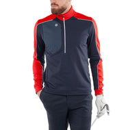 Galvin Green Dave Insulating 1/4 Zip Mid -Layer - Navy/Pula