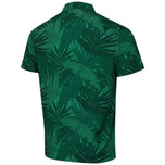 Lyle＆Scott Leaf Print Golf Polo衬衫 - 冠层绿色