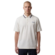 Under Armour ArmourDry Golf Polo Shirt - Summit White/Beige