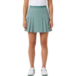 J.Lindeberg Women's Harlow Print Golf Skirt - Bridge Stack Forest Subtles