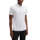Boss Paddytech Stretch Jersey Polo Golf Shirt - Puti