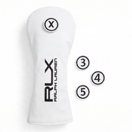 RLX Ralph Lauren Embroidered Fairway Head Cover - Puti