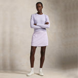 RLX Ralph Lauren Women's 17 "Printed Aim Skort - Mini Gingham Purple