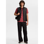 Kemeja Polo Golf J.Lindeberg Bridge - Hitam