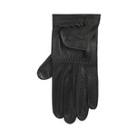 RLX Ralph Lauren Performance Cabretta Balat Golf Glove Kaliwa - Itim