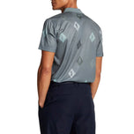 Lyle at Scott Polka Diamond Polo Golf Shirt - Cactus Green