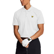 Lyle & Scott Golf Tech Polo Shirt - Puti