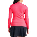 Nivo Women's Nicole V-Neck Sweater - Cherry