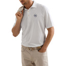 Peter Millar Solid Performance Jersey Golf Polo Shirt - Puti