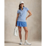 RLX RALPH LAUREN Lauren Wanita Polo Polo Cetak - Musim Panas Summer/Seramik