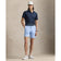 Rlx ralph lauren naka -print lightweight airflow golf polo shirt - multi deco toss pino navy