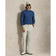 RLX Ralph Lauren Performance Polo -Collar Golf Sweater - Tide Pool Blue Heather