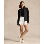 RLX Ralph Lauren Wanita Hibrid Prestasi penuh Zip Jaket - Polo Hitam