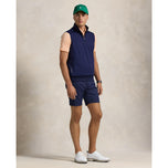RLX Ralph Lauren Stretch Jersey Quarter Zip Golf Vest - Tentera Laut halus