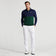 RLX Ralph Lauren Peached Airflow Jersey 1/4 Zip Midlayer - Hunt Club Hijau/ Tentera Laut Perancis