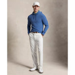 RLX Ralph Lauren Performance Waffle Knit Golf Hoodie - Fog Blue Heather