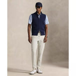 RLX Ralph Lauren 针织 2/48 棉 Coolmax 全拉链高尔夫背心 - 精致海军蓝