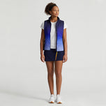 Rlx ralph lauren women's quilted hybrid full zip vest - aktibong ombre