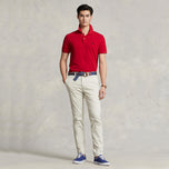 Prestasi polo ralph lauren kapas pique polo - rl merah