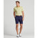 Rlx ralph lauren yd stripe lightweight airflow polo - bristol dilaw na multi