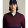 Prestasi Polo Ralph Lauren 1/4 Zip Jersey Peached - Wain Harvard/Tentera Laut Perancis